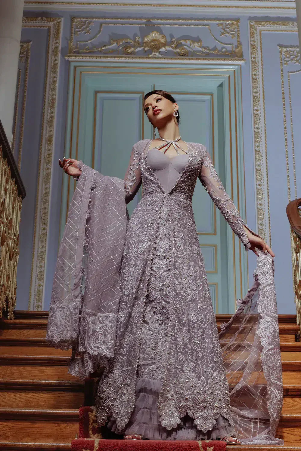 Saira Rizwan | Lumiere Festive 23 | MIA SR-02 -  Saira Rizwan Bridal - Original Designer Dress - House of Maryam