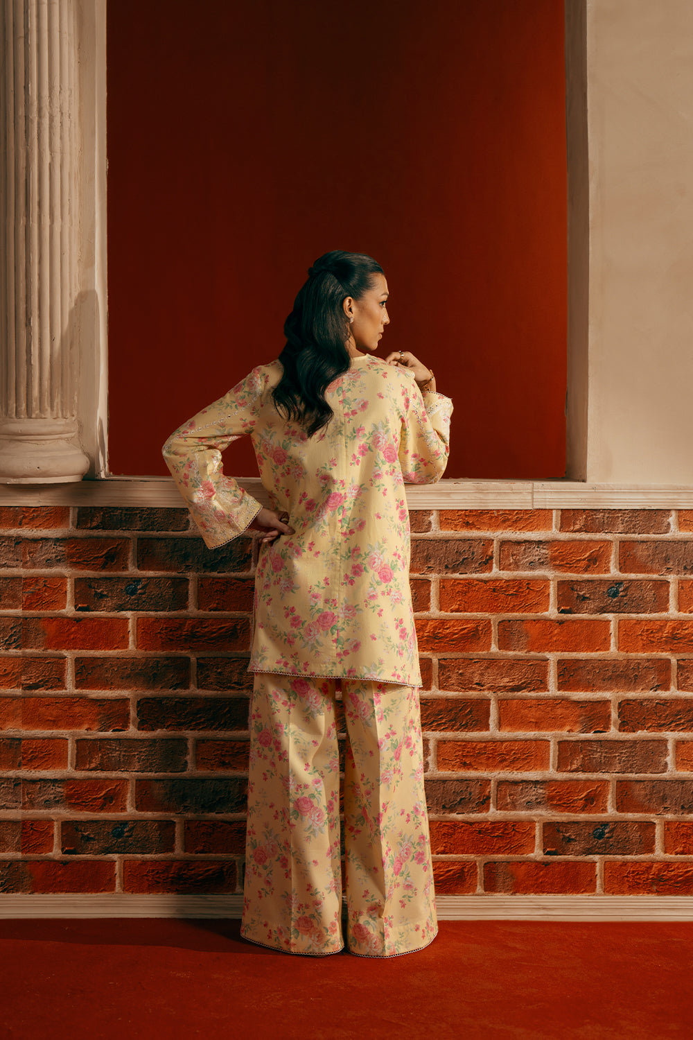 Saira Rizwan | Joolie Co ords | YELLOW-JBP25-01 -  Saira Rizwan Ladies Clothes - Original Designer Dress - House of Maryam