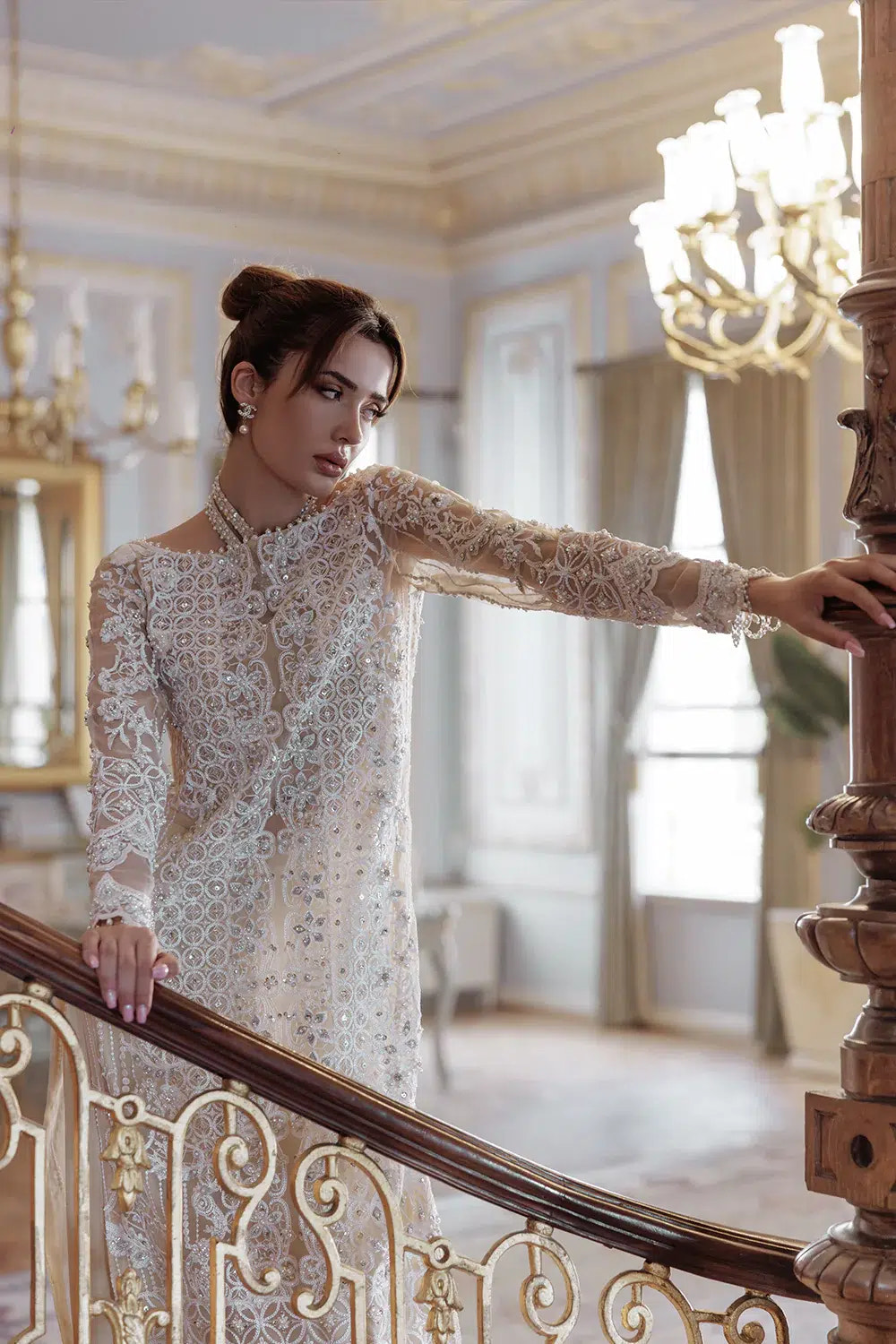 Saira Rizwan | Lumiere Festive 23 | DAISY SR-04 -  Saira Rizwan Bridal - Original Designer Dress - House of Maryam