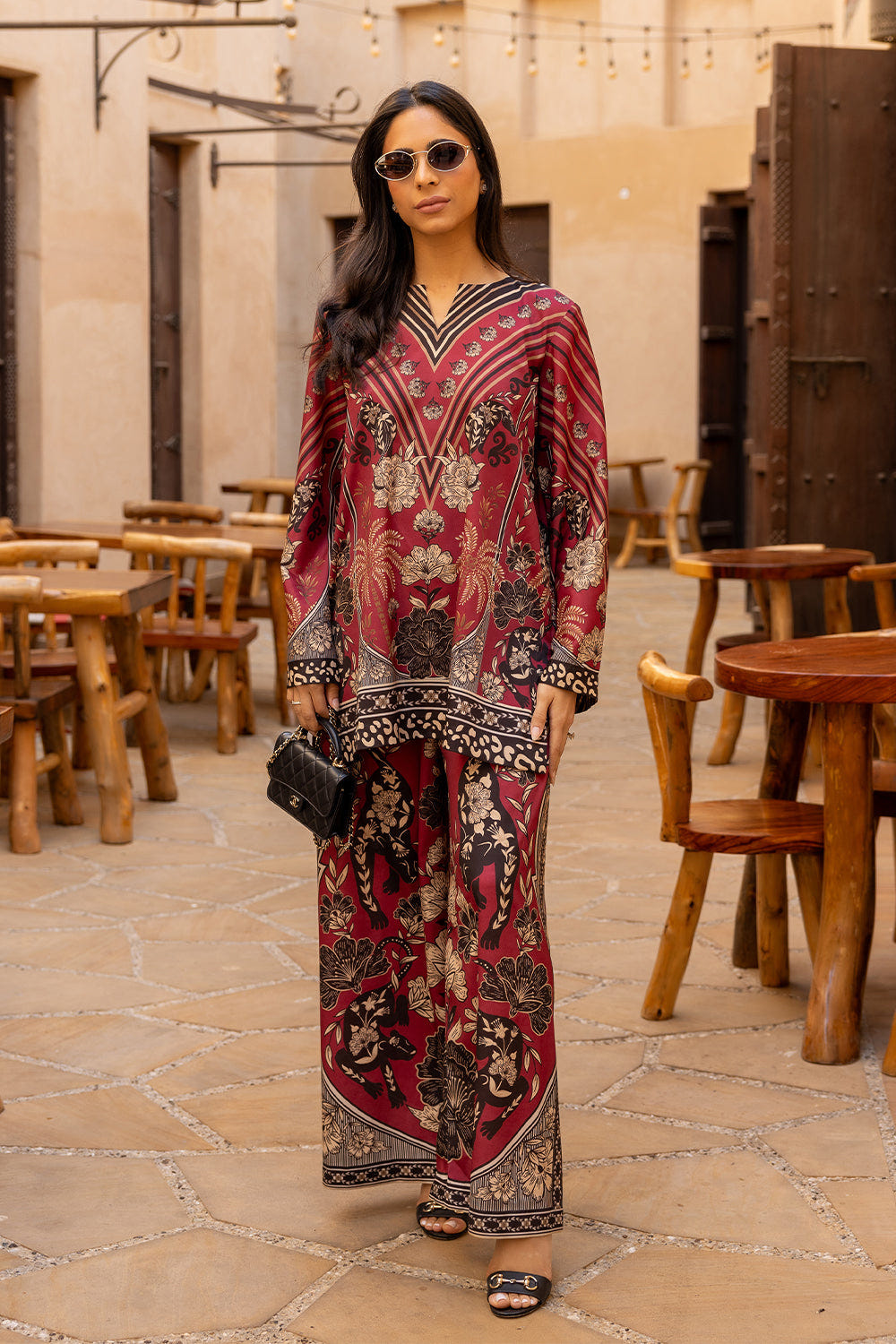 Saira Rizwan | Resort Collection 25 | ROSA-SRRC03-25 -  Saira Rizwan Ladies Clothes - Original Designer Dress - House of Maryam