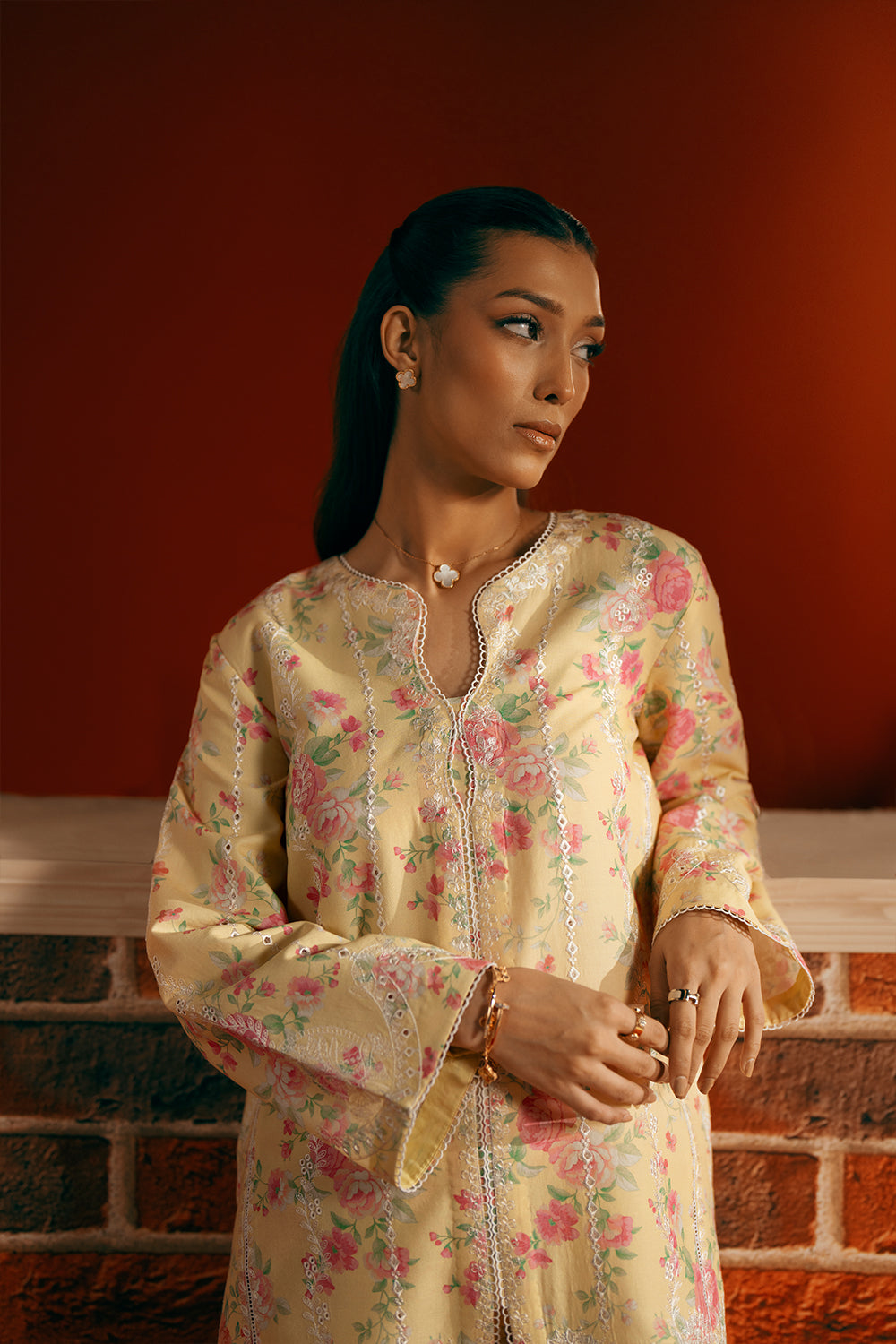 Saira Rizwan | Joolie Co ords | YELLOW-JBP25-01 -  Saira Rizwan Ladies Clothes - Original Designer Dress - House of Maryam