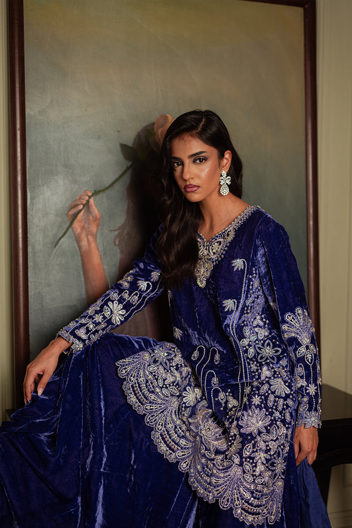 Saira Rizwan | Velvet Pret 25 | ZARREEN-SRVP25-02, image 4
