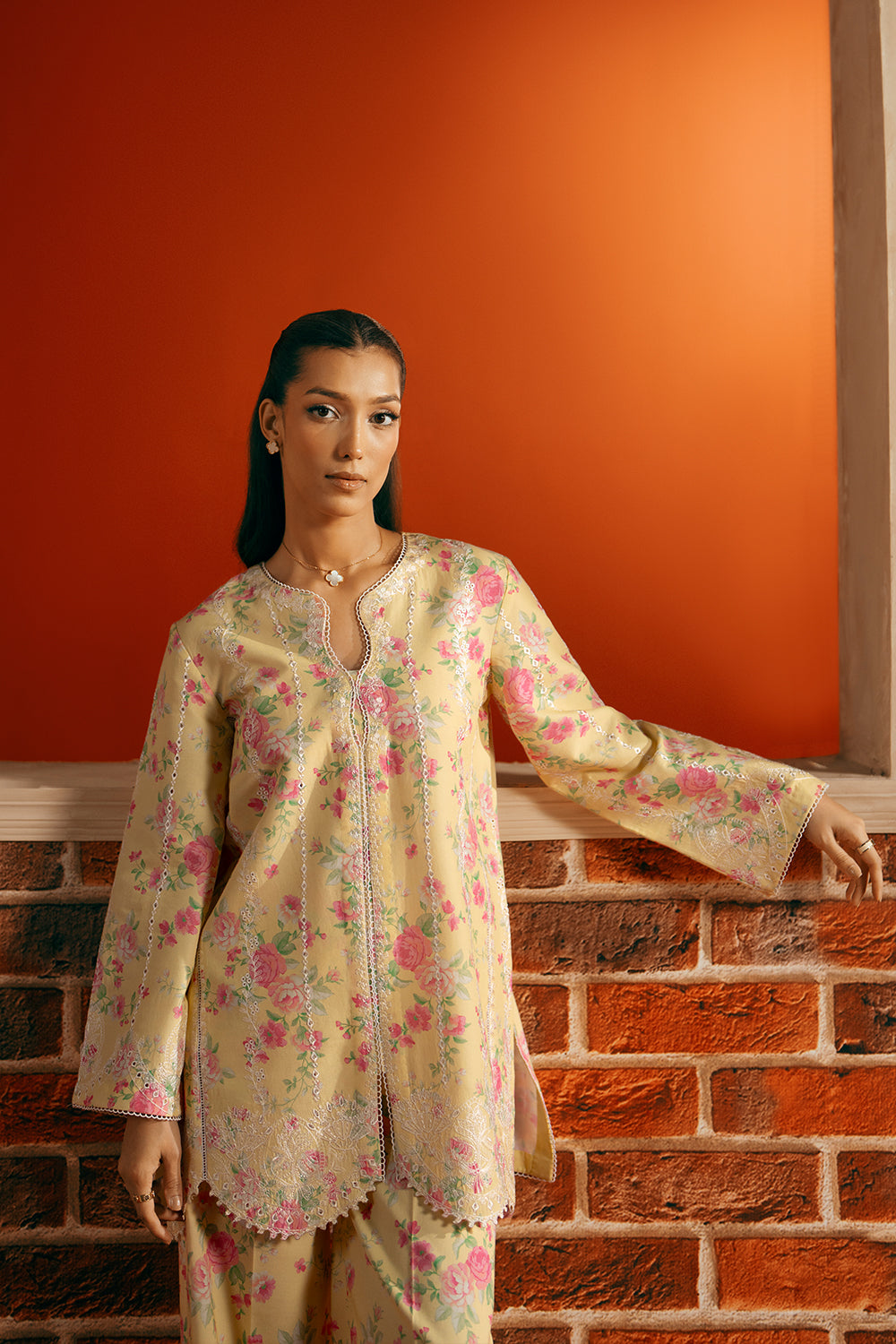 Saira Rizwan | Joolie Co ords | YELLOW-JBP25-01 -  Saira Rizwan Ladies Clothes - Original Designer Dress - House of Maryam