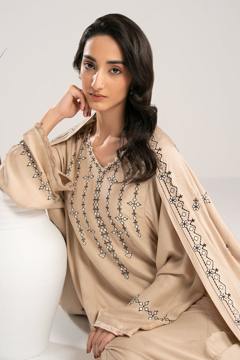 Cross Stitch | Exclusive Pret | Shadow Dust-2PC(Shirt & Duppata)