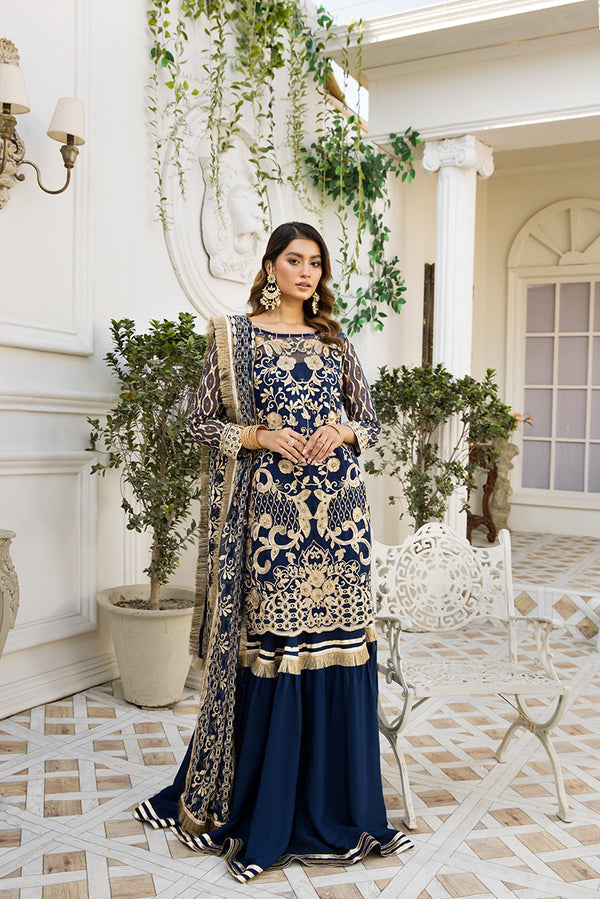 House of Nawab | Luxury Formals | GHAFIR A by Designer House of Nawab - House of Maryam - Pakistani Designer Ethnic Wear in {{ shop.shopifyCountryName }}