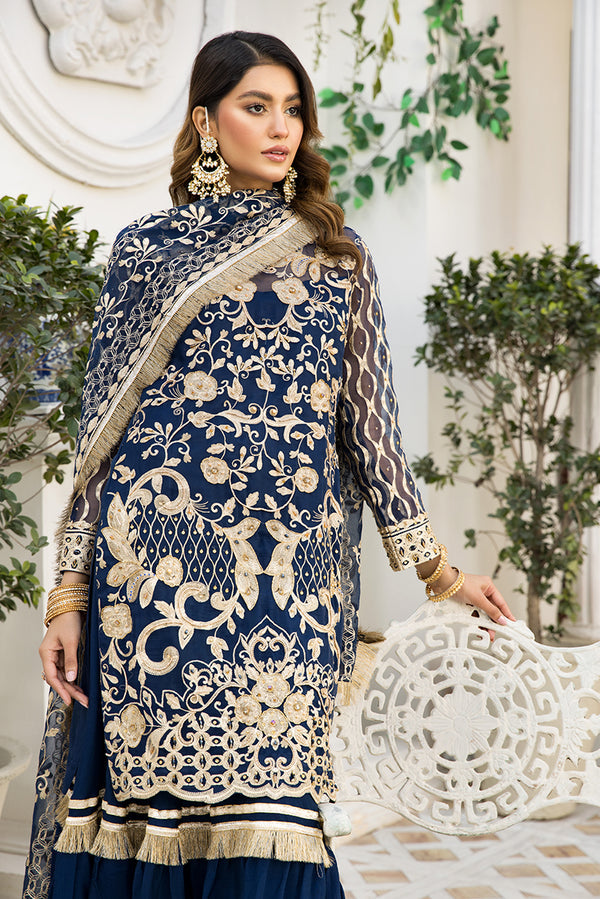 House of Nawab | Luxury Formals | GHAFIR A by Designer House of Nawab - House of Maryam - Pakistani Designer Ethnic Wear in {{ shop.shopifyCountryName }}