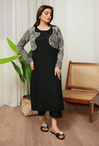 Humdum | Ayra Ready to wear | Ayra - D05-Brand:Humdum-Type:Ladies Clothes-Black-Lawn-House of Maryam- Buy in UK, USA