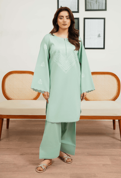 Humdum | Ayra Ready to wear | Ayra - D06-Brand:Humdum-Type:Ladies Clothes-Ice Blue-Lawn-House of Maryam- Buy in UK, USA