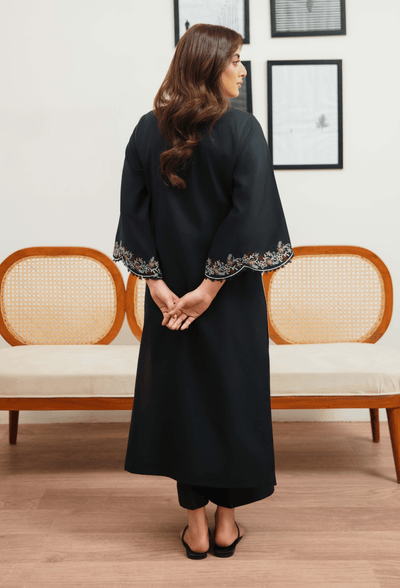 Humdum | Ayra Ready to wear | Ayra - D07-Brand:Humdum-Type:Ladies Clothes-Black-Lawn-House of Maryam- Buy in UK, USA