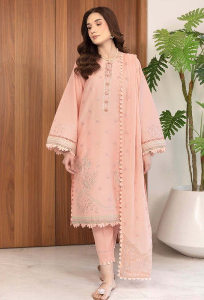 Humdum | Dilkash 25 | Dilkash - D04-Brand:Humdum-Type:Ladies Clothes-Light Pink-Lawn-House of Maryam- Buy in UK, USA