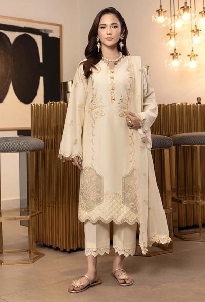 Humdum | Dilkash 25 | Dilkash - D07-Brand:Humdum-Type:Ladies Clothes-Cream-Lawn-House of Maryam- Buy in UK, USA