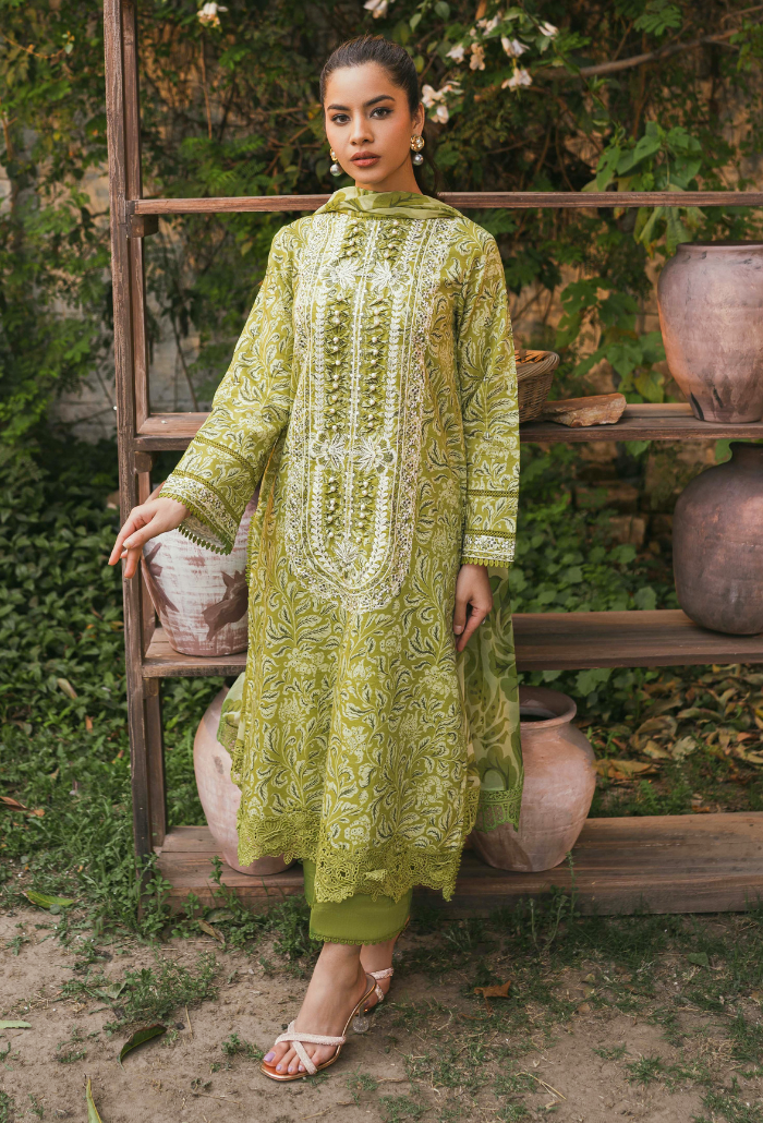 Humdum | Gardenia Lawn | D09 by Designer HumDum - House of Maryam - Pakistani Designer Ethnic Wear in {{ shop.shopifyCountryName }}