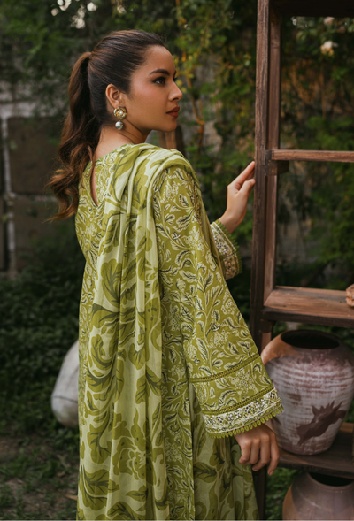 Humdum | Gardenia Lawn | D09 -  HumDum Luxury - Original Designer Dress - House of Maryam