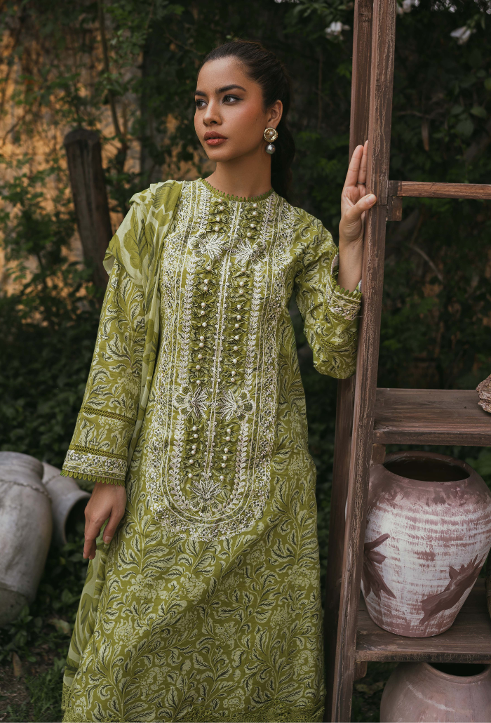 Humdum | Gardenia Lawn | D09 by Designer HumDum - House of Maryam - Pakistani Designer Ethnic Wear in {{ shop.shopifyCountryName }}