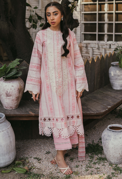 Humdum | Gardenia Lawn | D03 -  HumDum Luxury - Original Designer Dress - House of Maryam