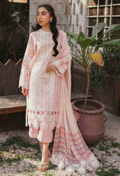 Humdum | Gardenia Lawn | D03 -  HumDum Luxury - Original Designer Dress - House of Maryam