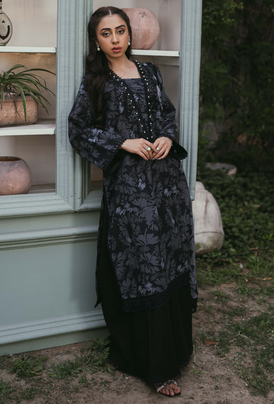 Humdum | Gardenia Lawn | D04 -  HumDum Luxury - Original Designer Dress - House of Maryam