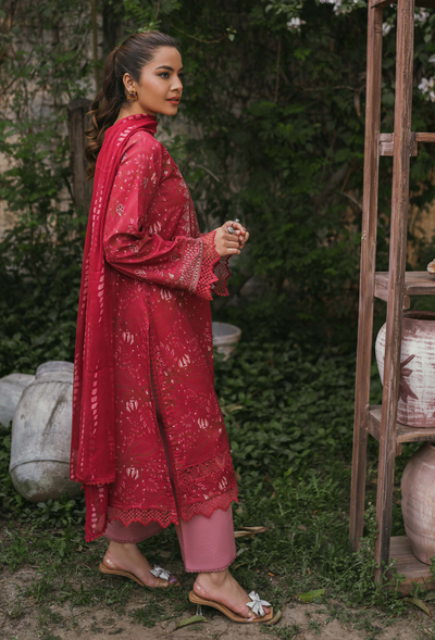 Humdum | Gardenia Lawn | D06 -  HumDum Luxury - Original Designer Dress - House of Maryam