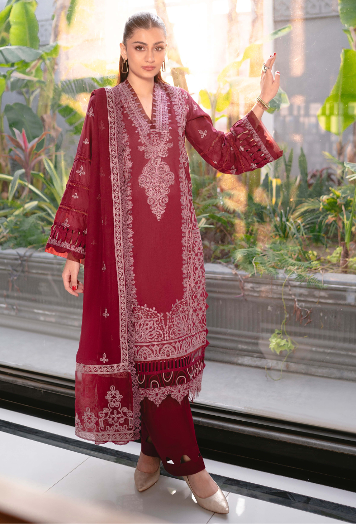 Humdum | Meraki Lawn 24 | d09 -  HumDum Luxury -  House of Maryam