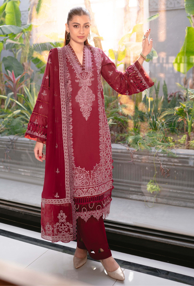 Humdum | Meraki Lawn 24 | d09 -  HumDum Luxury - Original Designer Dress - House of Maryam