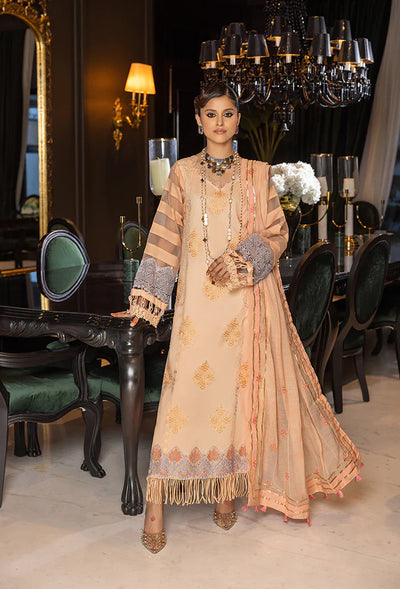 Humdum | Charlotte Chikankari Lawn | D10 -  HumDum Luxury - Original Designer Dress - House of Maryam