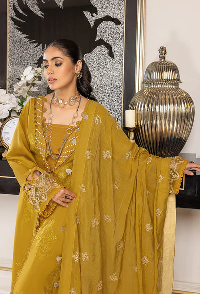 Humdum | Charlotte Chikankari Lawn | D03 -  Humdum Luxury - Original Designer Dress - House of Maryam