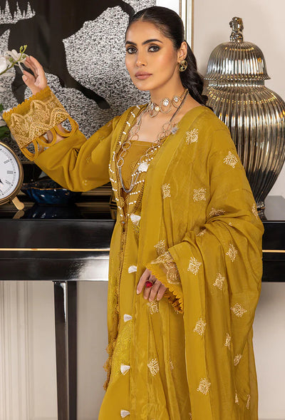 Humdum | Charlotte Chikankari Lawn | D03 -  Humdum Luxury - Original Designer Dress - House of Maryam
