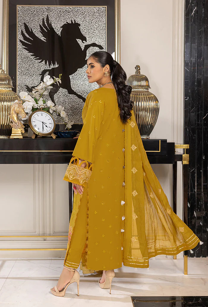 Humdum | Charlotte Chikankari Lawn | D03 -  Humdum Luxury - Original Designer Dress - House of Maryam