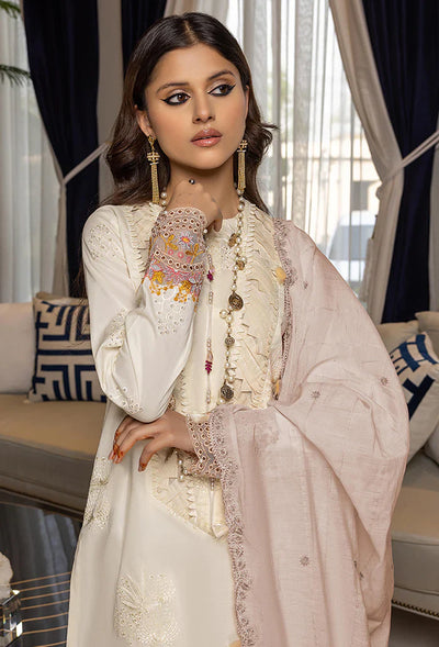 Humdum | Charlotte Chikankari Lawn | D04 -  HumDum Luxury - Original Designer Dress - House of Maryam