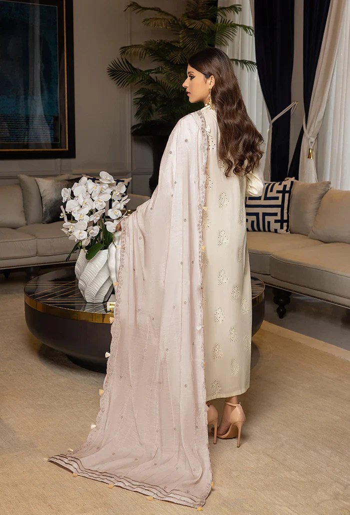 Humdum | Charlotte Chikankari Lawn | D04 -  HumDum Luxury - Original Designer Dress - House of Maryam