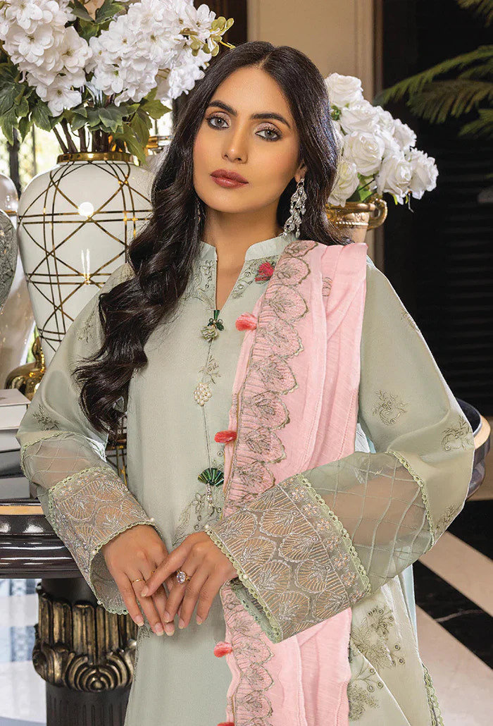 Humdum | Charlotte Chikankari Lawn | D05 -  HumDum Luxury - Original Designer Dress - House of Maryam