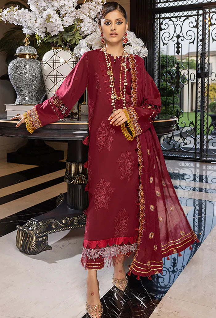 Humdum | Charlotte Chikankari Lawn | D08 -  HumDum Luxury - Original Designer Dress - House of Maryam