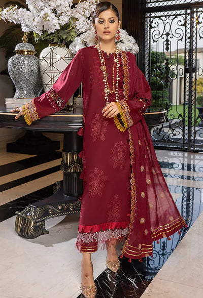 Humdum | Charlotte Chikankari Lawn | D08 -  HumDum Luxury - Original Designer Dress - House of Maryam