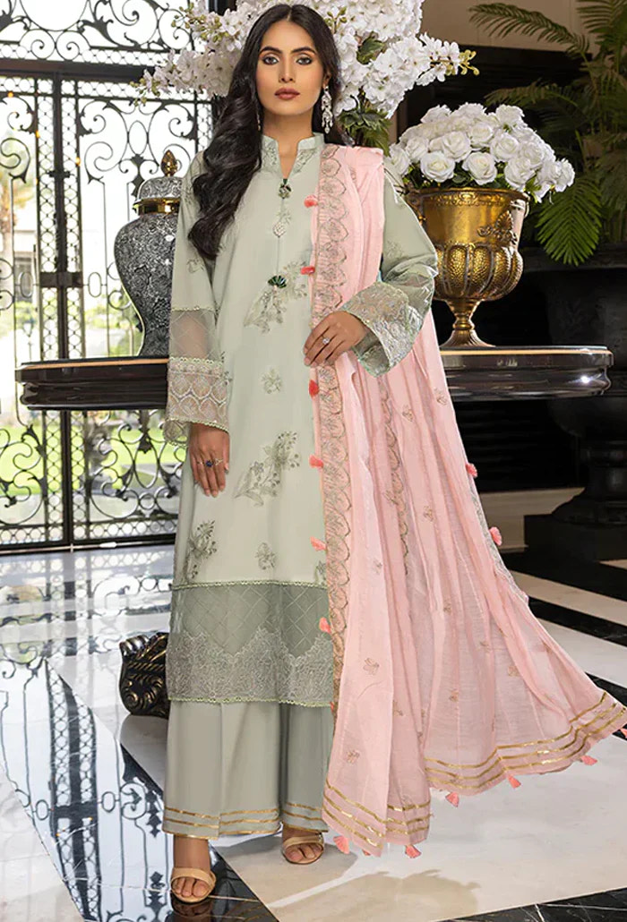 Humdum | Charlotte Chikankari Lawn | D05 -  HumDum Luxury - Original Designer Dress - House of Maryam