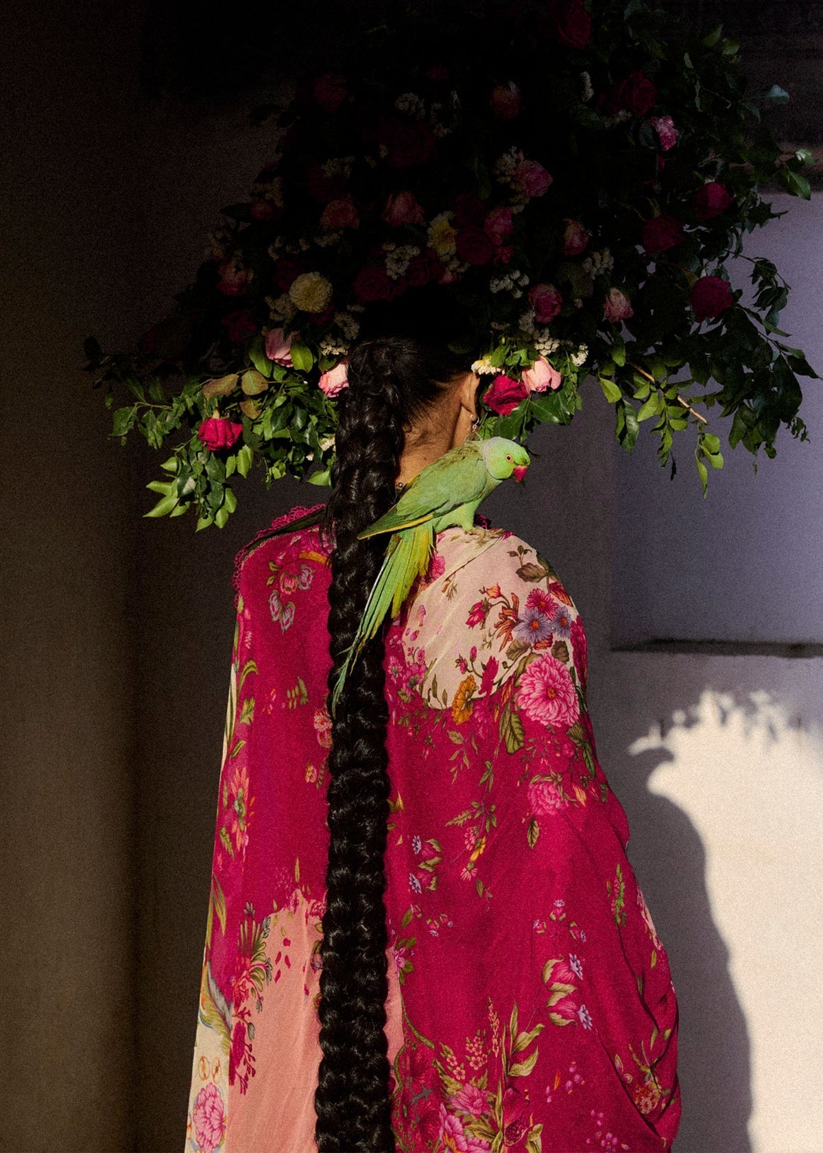 Hussain Rehar | Zan SS26 | Qermez-Brand:Hussain Rehar-Type:Ladies Clothes-Purplish Red-Lawn-House of Maryam- Buy in UK, USA