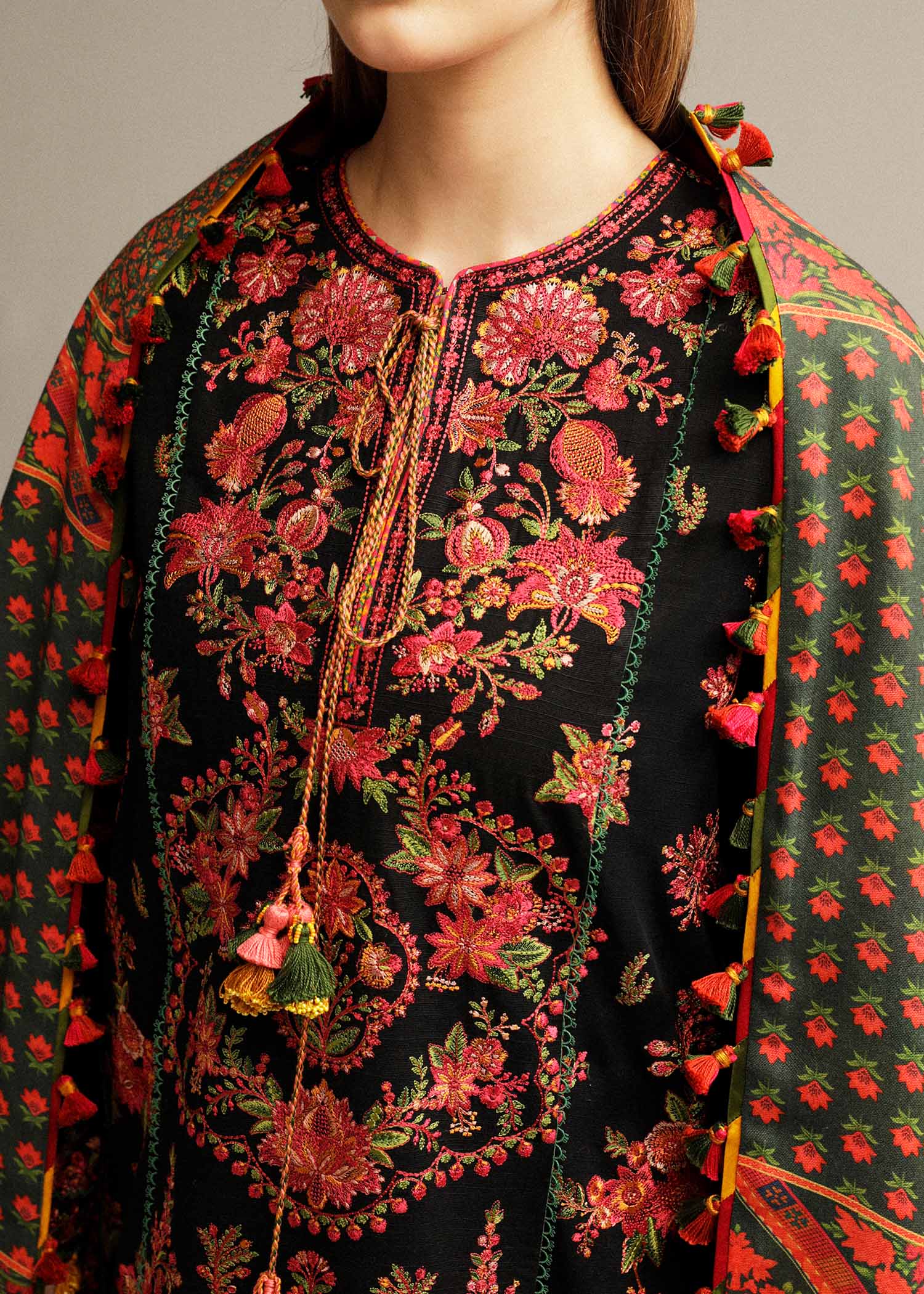 Hussain Rehar | Winter Shawl Khaddar 23 | Raat