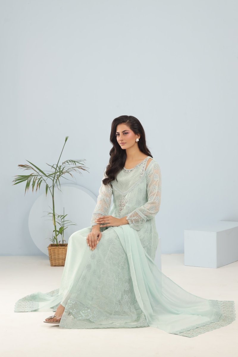 Panache | Pret | Ice Breeze -  Panache By Mona clothing - Original Designer Dress - House of Maryam