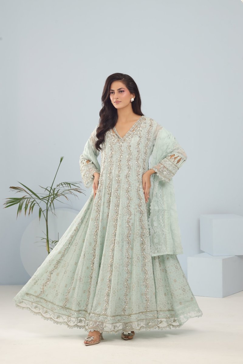 Panache | Pret | Icy Grace -  Panache By Mona clothing - Original Designer Dress - House of Maryam