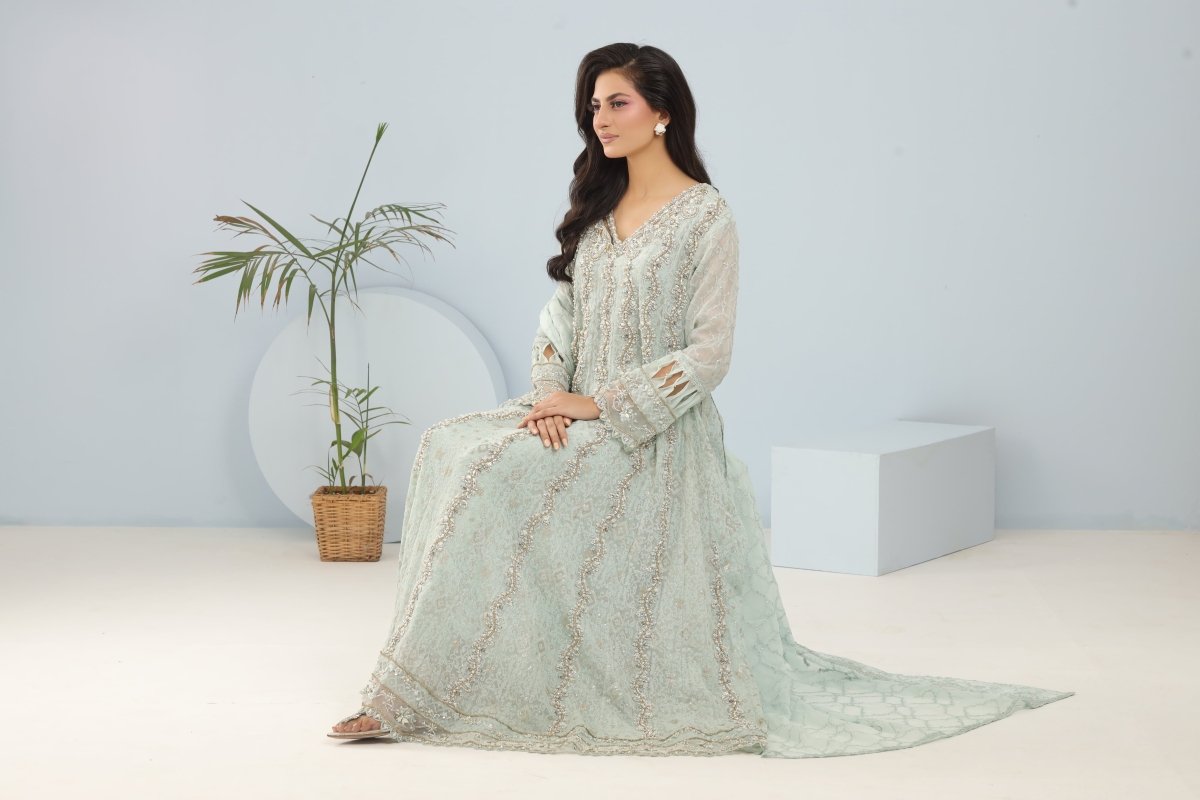 Panache | Pret | Icy Grace -  Panache By Mona clothing - Original Designer Dress - House of Maryam