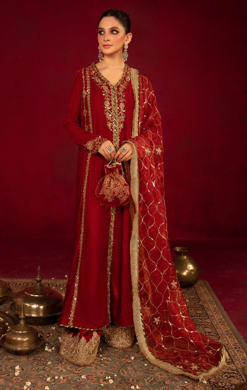 Maya | Raazi Velvet 24 | IMROZ -  Maya Ladies Clothes -  House of Maryam