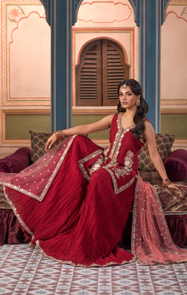 Maya | Mehr o Mah | RUMAANA -  Maya Ladies Clothes - Original Designer Dress - House of Maryam