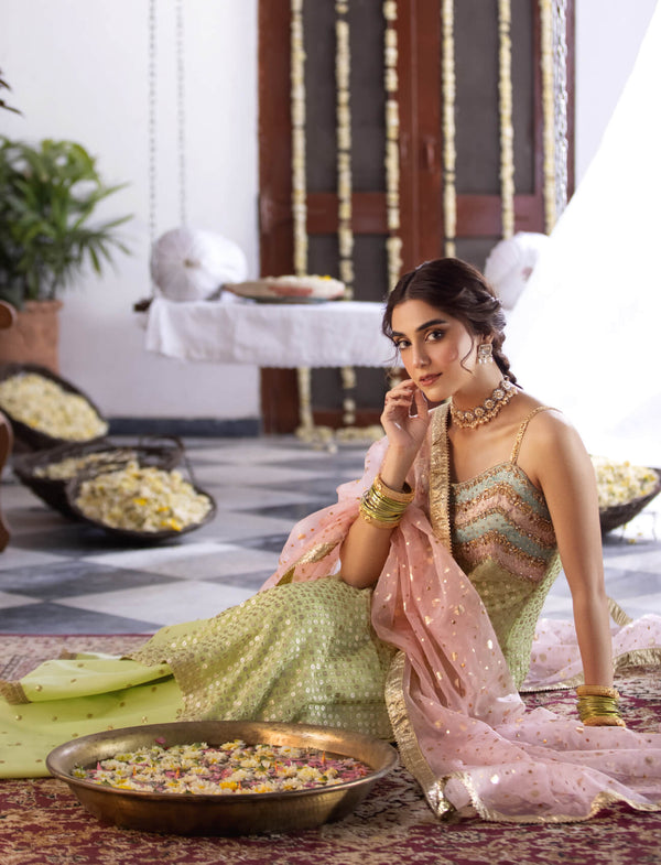 Maya | Eid Collection Saawariya | RUYA -  Maya Formal - Original Designer Dress - House of Maryam