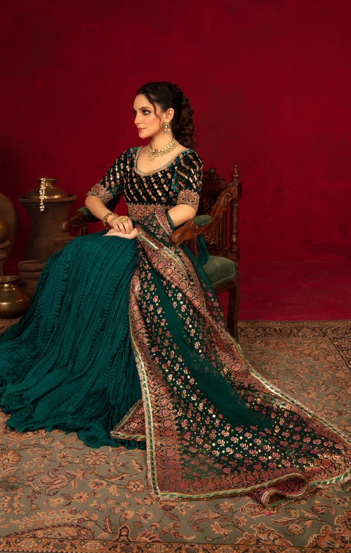 Maya | Raazi Velvet 24 | DILAAB -  Maya Ladies Clothes - Original Designer Dress - House of Maryam