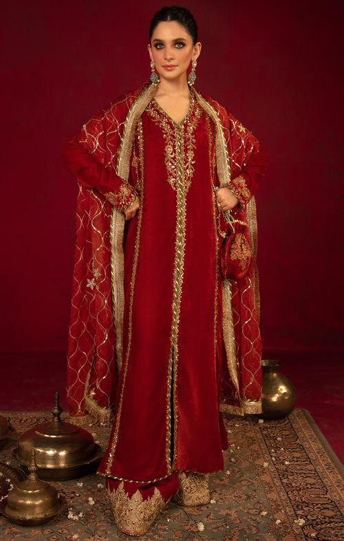 Maya | Raazi Velvet 24 | IMROZ -  Maya Ladies Clothes - Original Designer Dress - House of Maryam