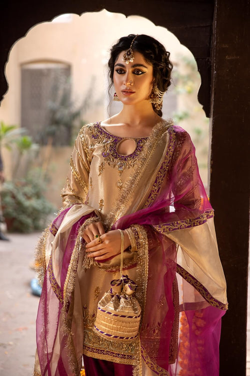 Maya | Wedding Formal Humnawa | ZAMANI by Designer Maya - House of Maryam - Pakistani Designer Ethnic Wear in {{ shop.shopifyCountryName }}