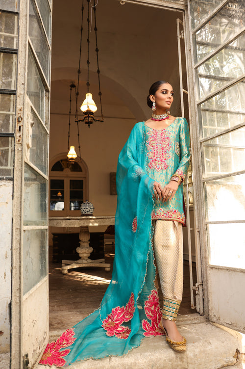 Maya | Wedding Formal Meherbano | FEROZA by Designer Maya - House of Maryam - Pakistani Designer Ethnic Wear in {{ shop.shopifyCountryName }}