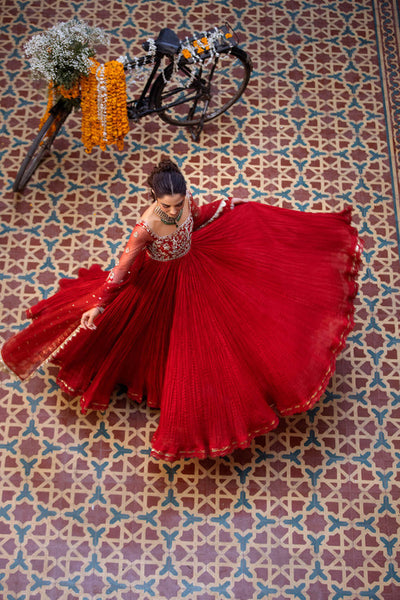 Maya | Eid Collection Naulakhi Kohtai | SOZ -  Maya Formal - Original Designer Dress - House of Maryam