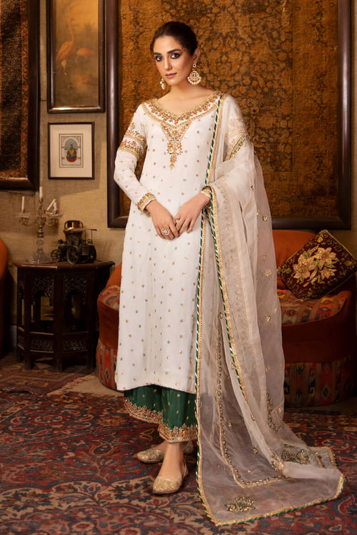 Maya | Eid Collection Naulakhi Kohtai | AMAL -  Maya Formal - Original Designer Dress - House of Maryam