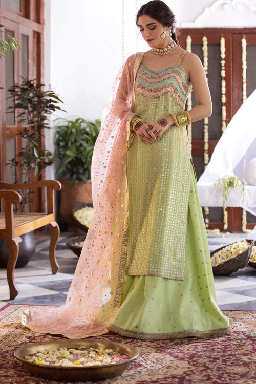 Maya | Eid Collection Saawariya | RUYA -  Maya Formal - Original Designer Dress - House of Maryam