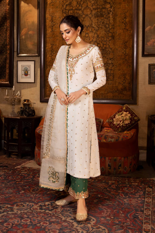 Maya | Eid Collection Naulakhi Kohtai | AMAL -  Maya Formal - Original Designer Dress - House of Maryam